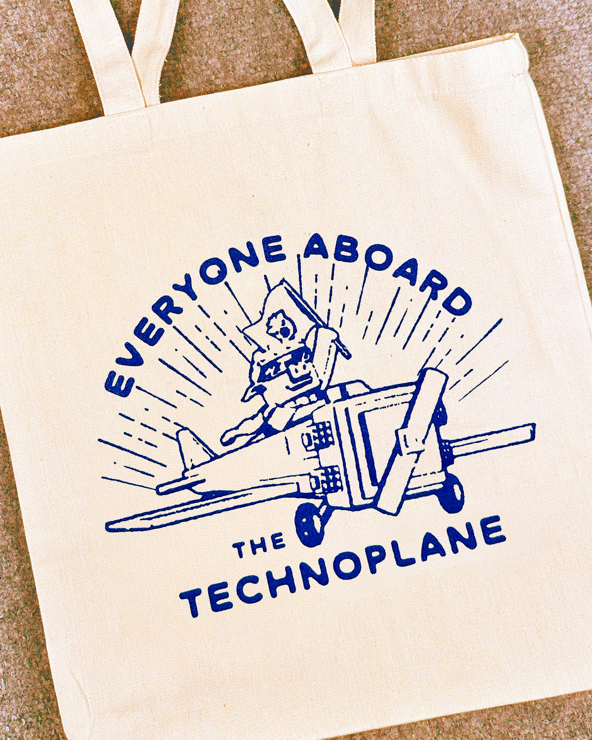 Everyone Aboard Tote (Natural)