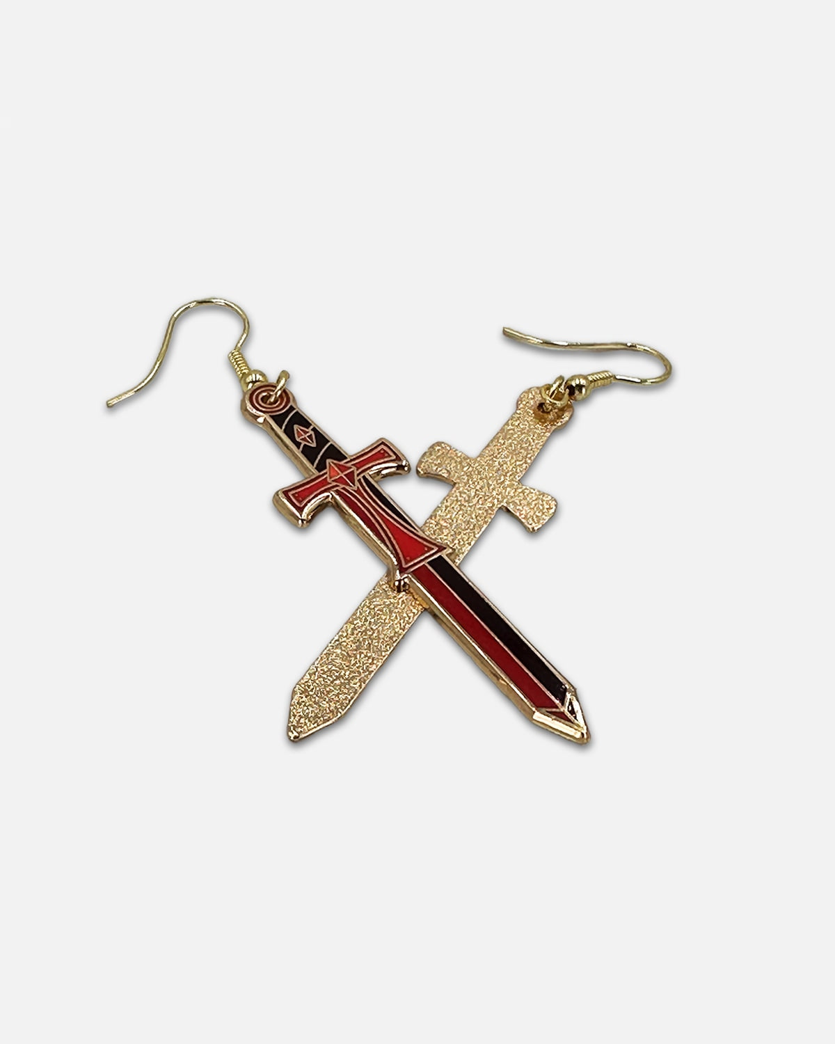 Techno Sword Earrings
