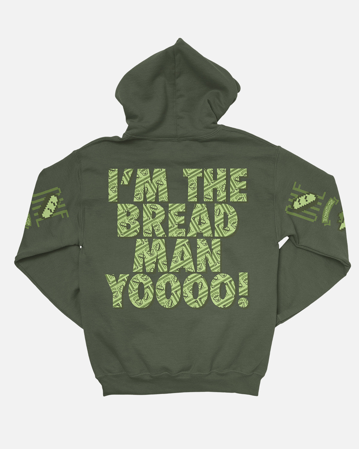 The Bread Man Hoodie (Army Green)