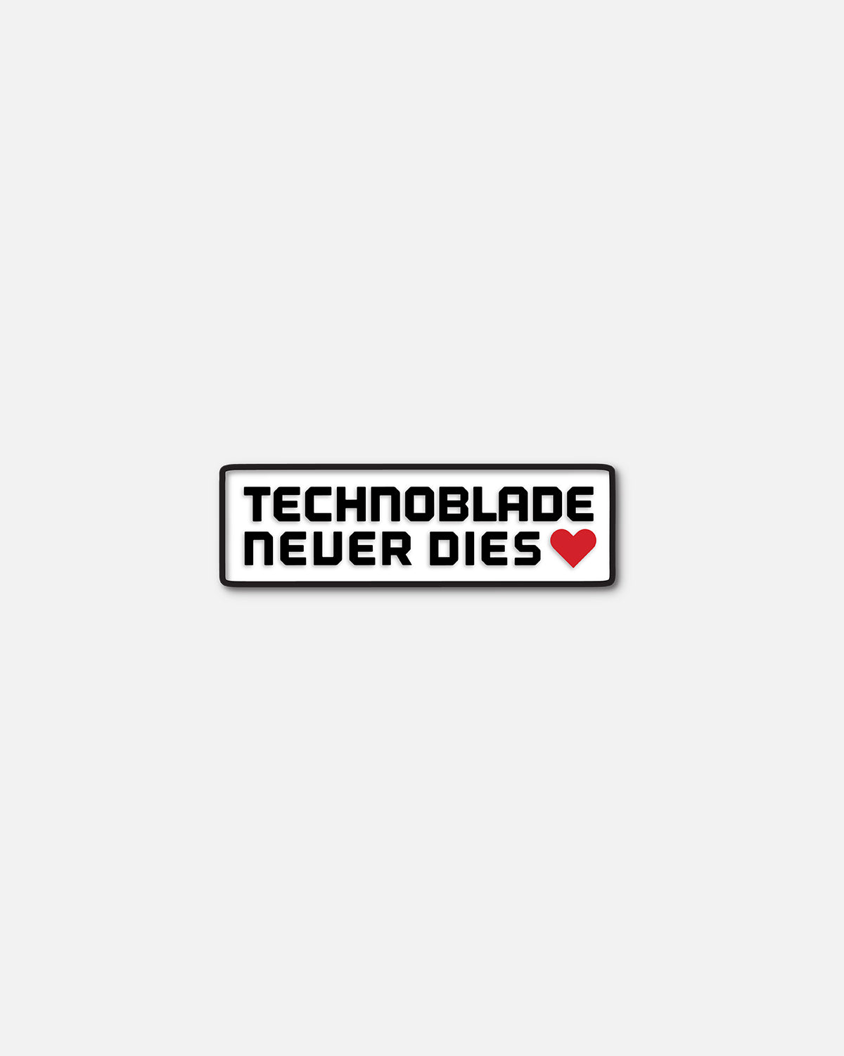 Technoblade Never Dies Enamel Pin