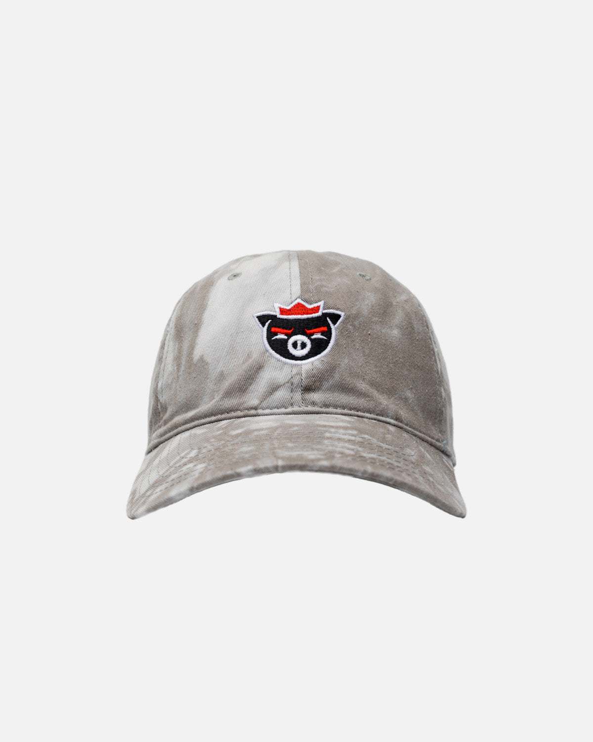 Agro Pig Tie Dyed Dad Hat (Grey)