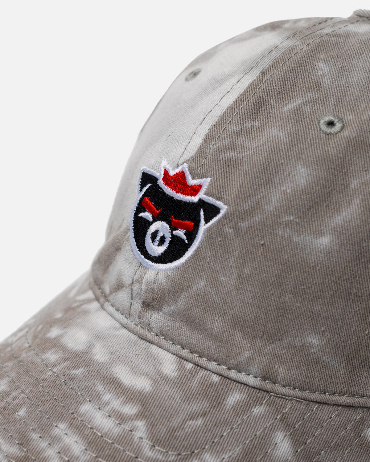 Agro Pig Tie Dyed Dad Hat (Grey)
