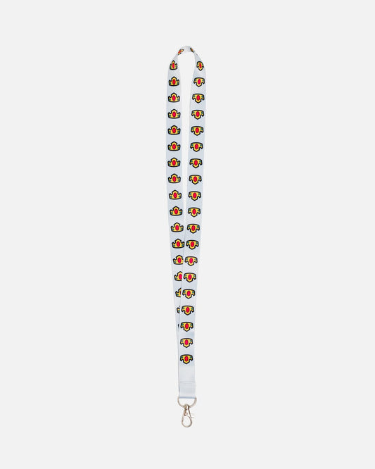 Classic Crown Lanyard (Light Blue)