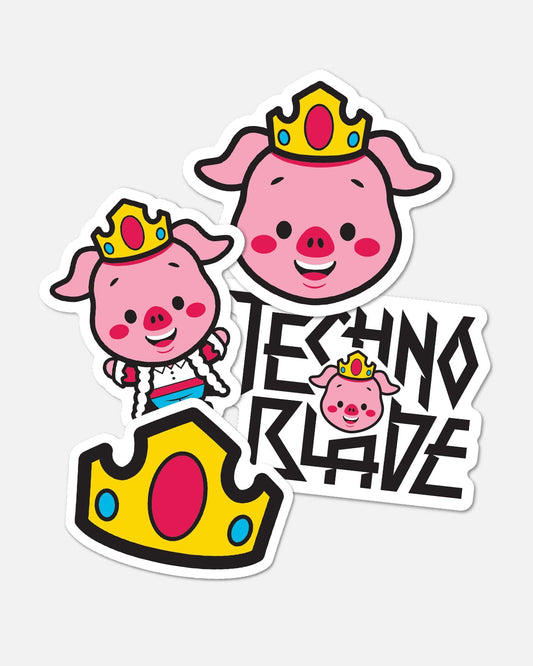 Classic Pig Sticker Pack