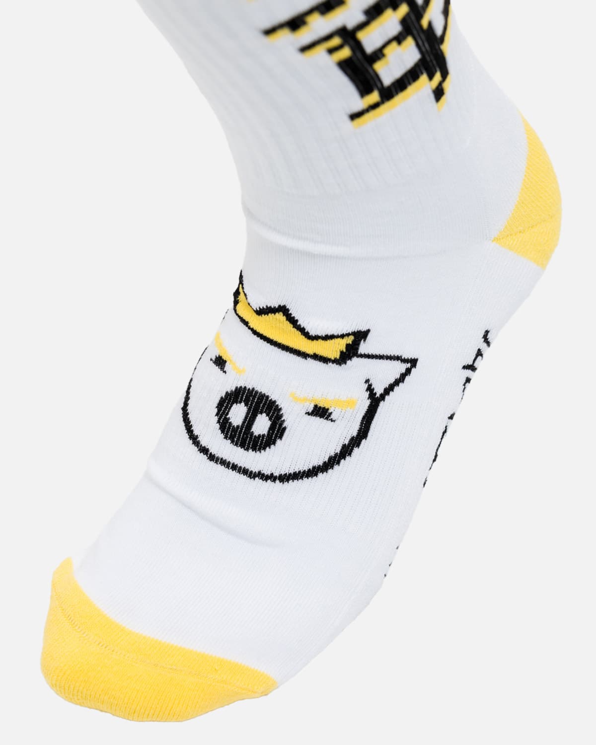 GGEZ Socks (White/Yellow)