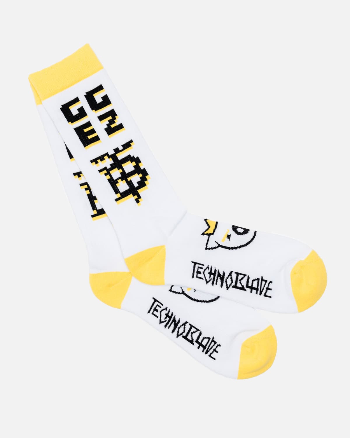 GGEZ Socks (White/Yellow)