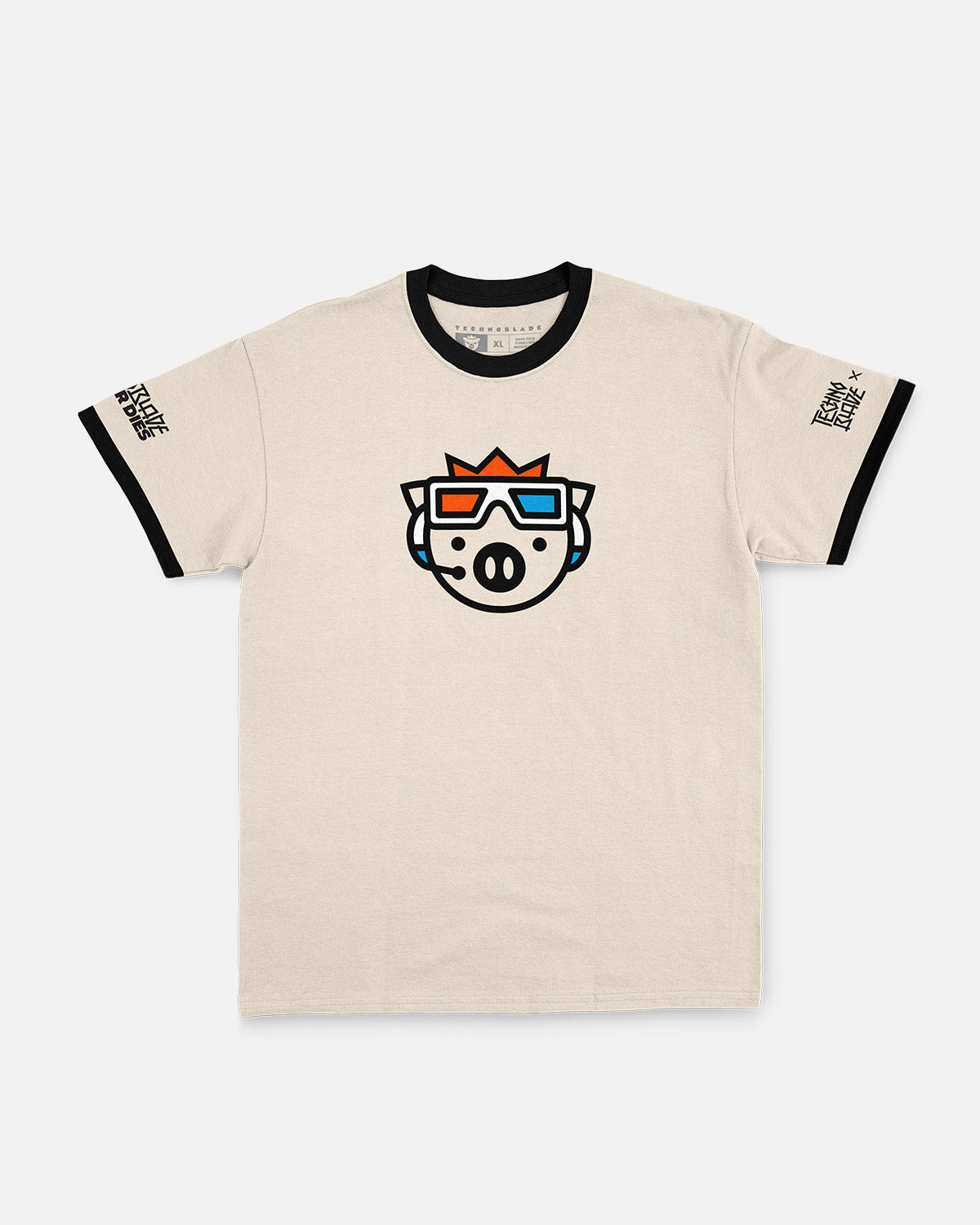 Agro Jack Manifold Collaboration Ringer Tee (Cream)