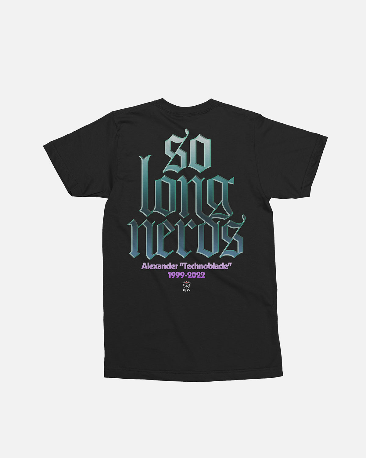 So Long Nerds Tee (Black)