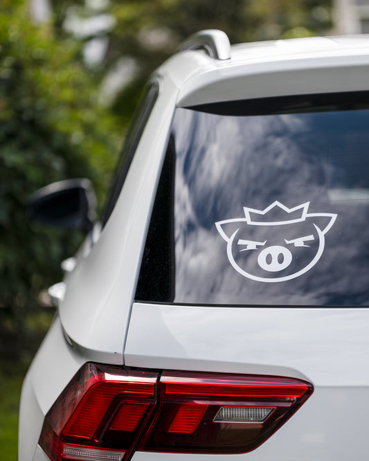 Agro Pig Vinyl Sticker (Large)