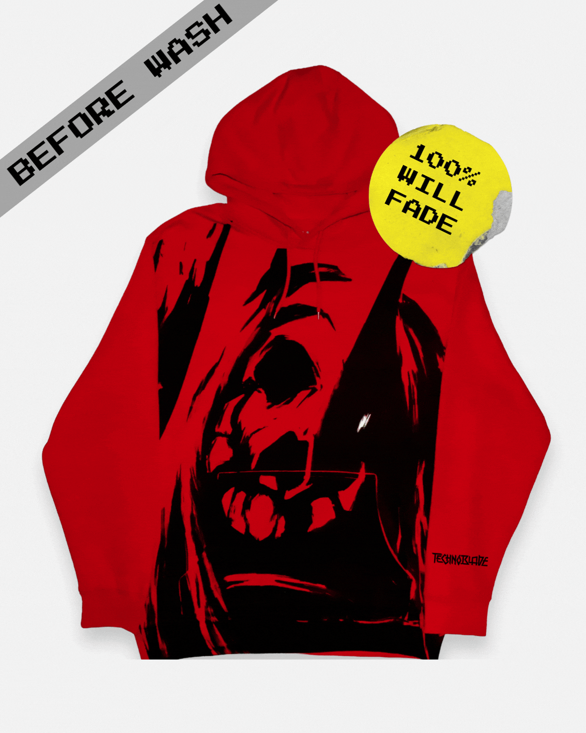 Blood God Rises Hoodie (Red)