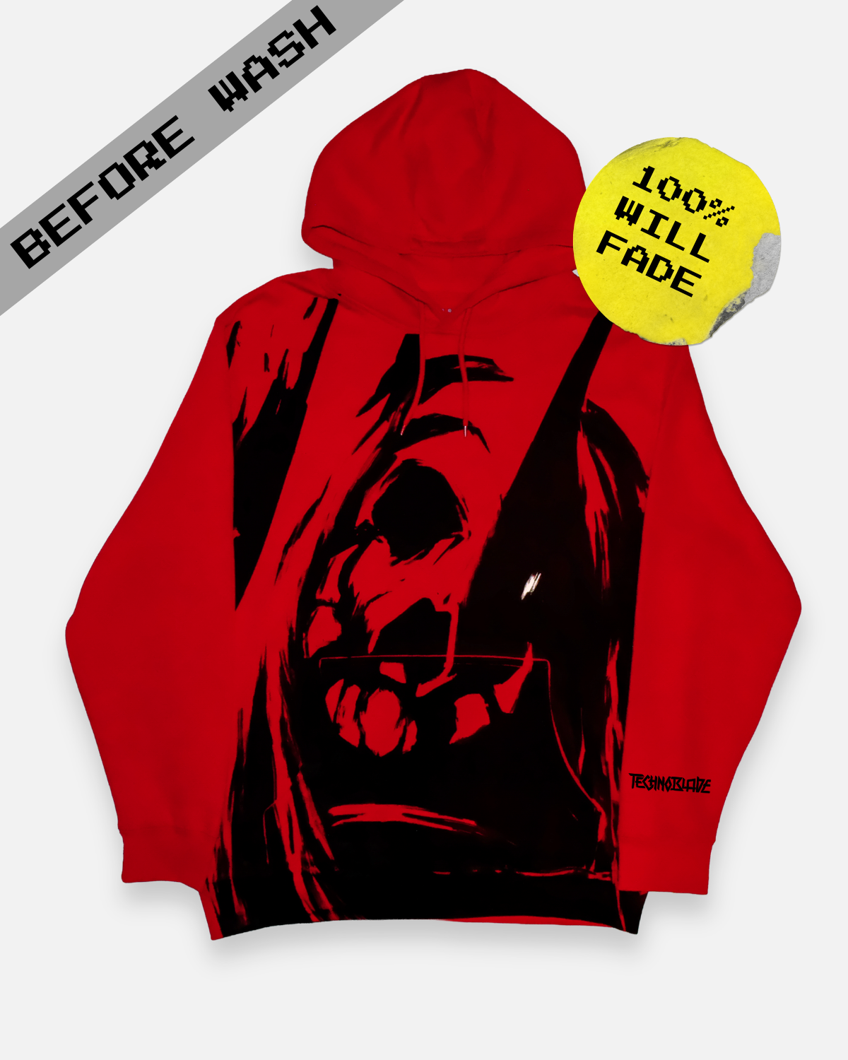 Blood God Rises Hoodie (Red)