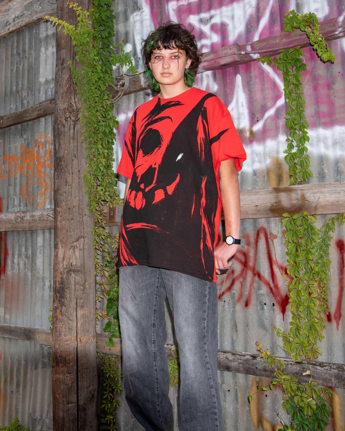 Blood God Rises Tee (Red)