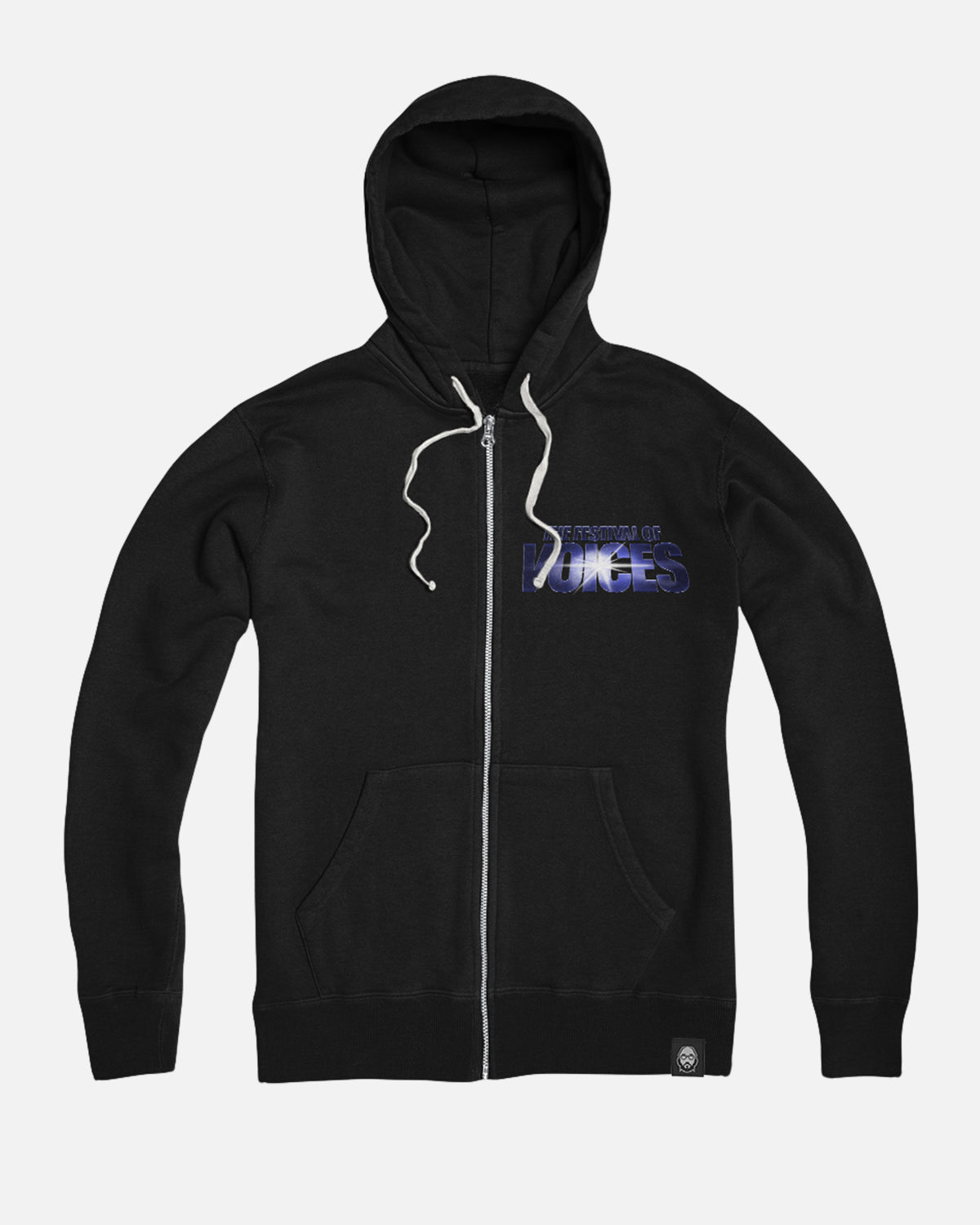 Festival of Voices Zip Up Hoodie (Black)