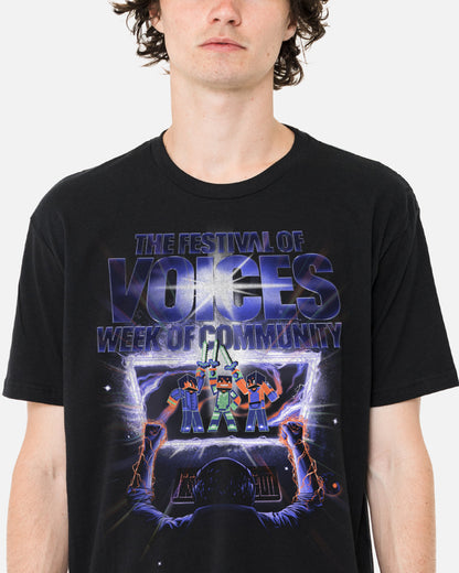 Festival of Voices T-Shirt (Black)