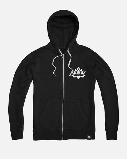 Happy Birthday, My Son Zip Up Hoodie (Black)