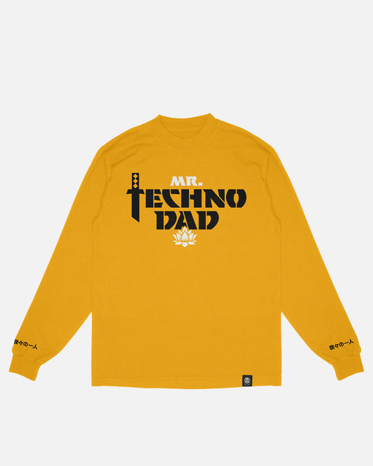 Wordmark Long Sleeve T-Shirt (Yellow)