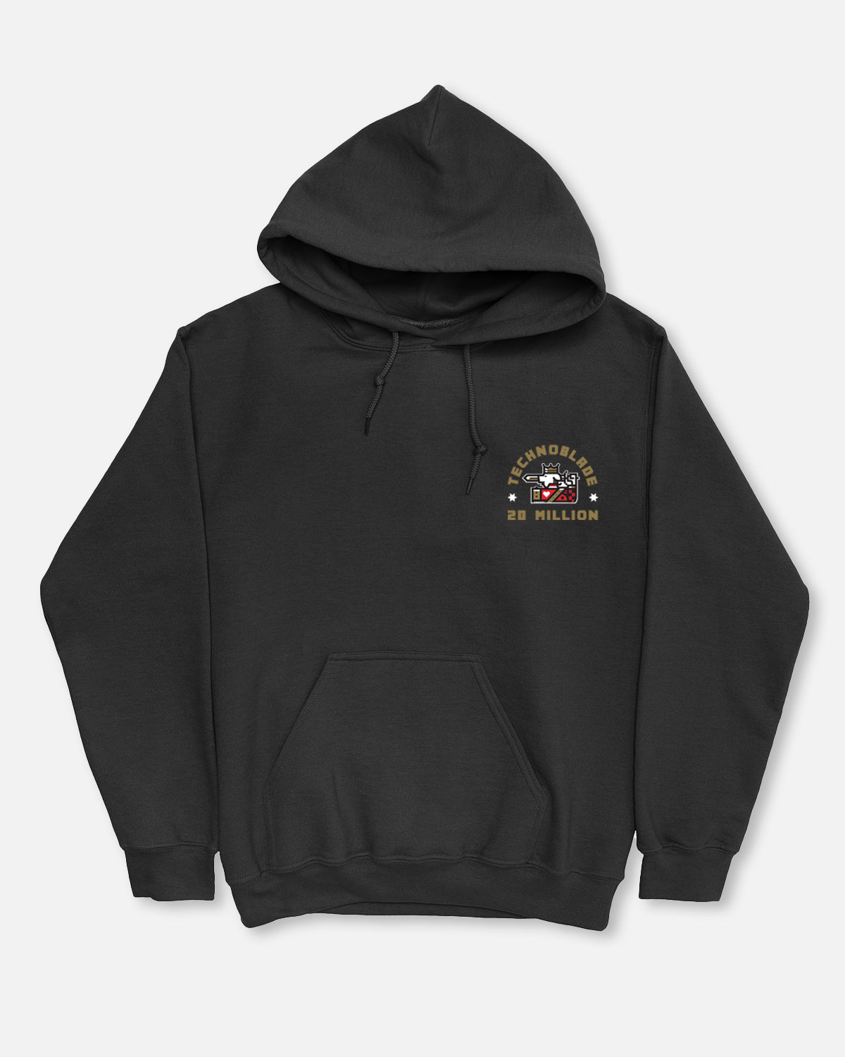 20 Million Subs Pullover Hoodie (Black)