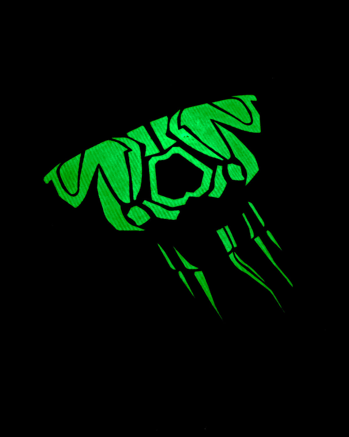 Blood God Rises Mask (Glow In The Dark)