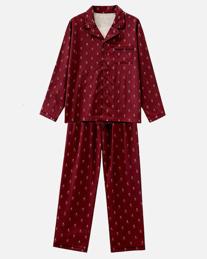 Carl Pajama Set (Red)