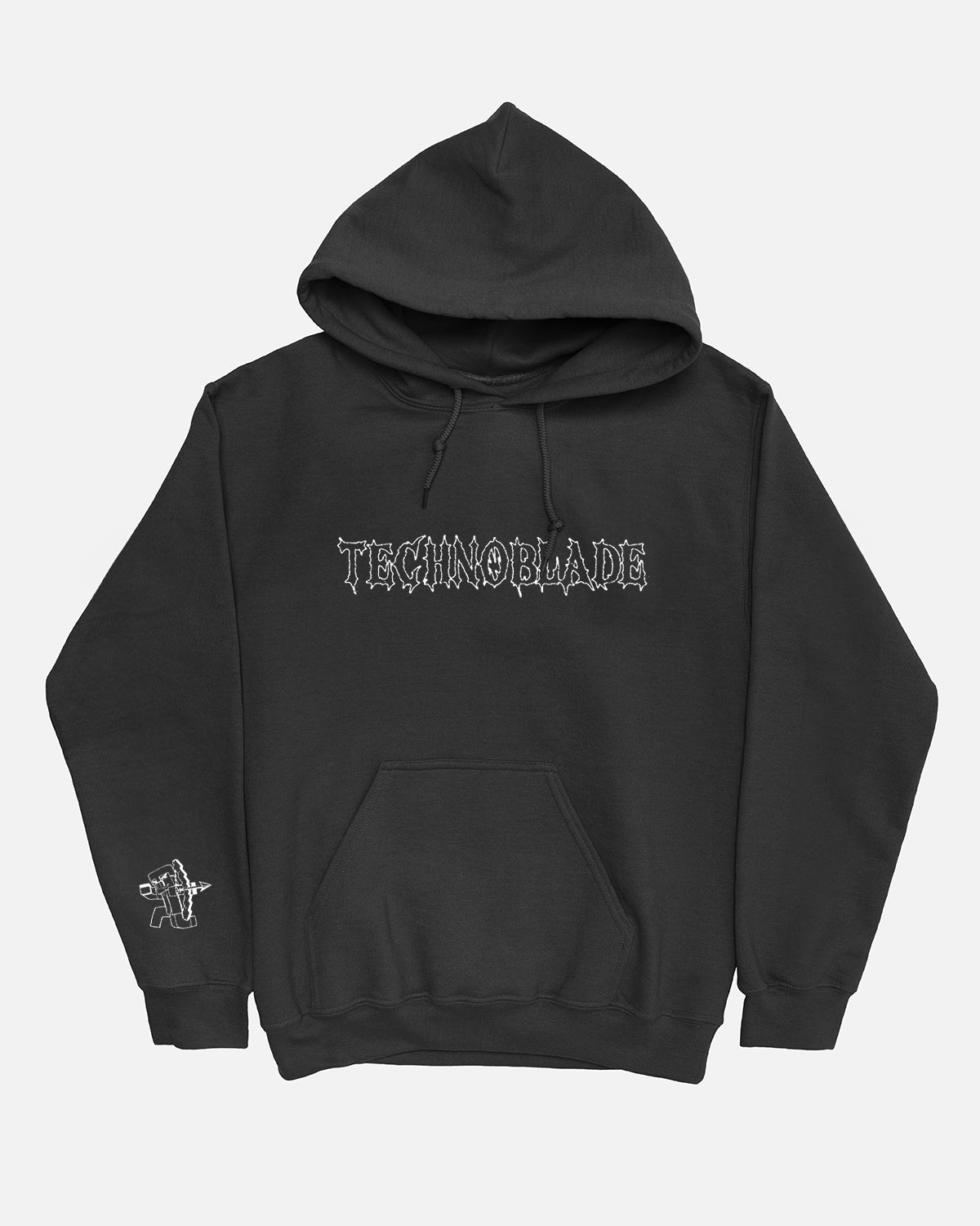 Diamond Bow Hoodie (Black)