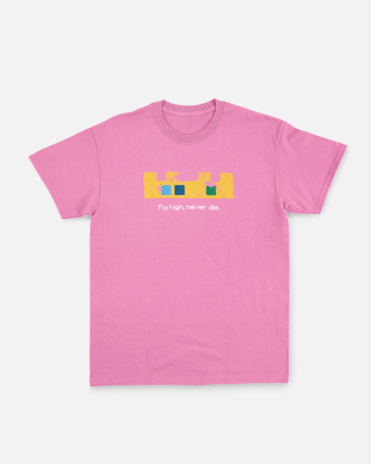 Fly High, Never Die Tee (Pink)