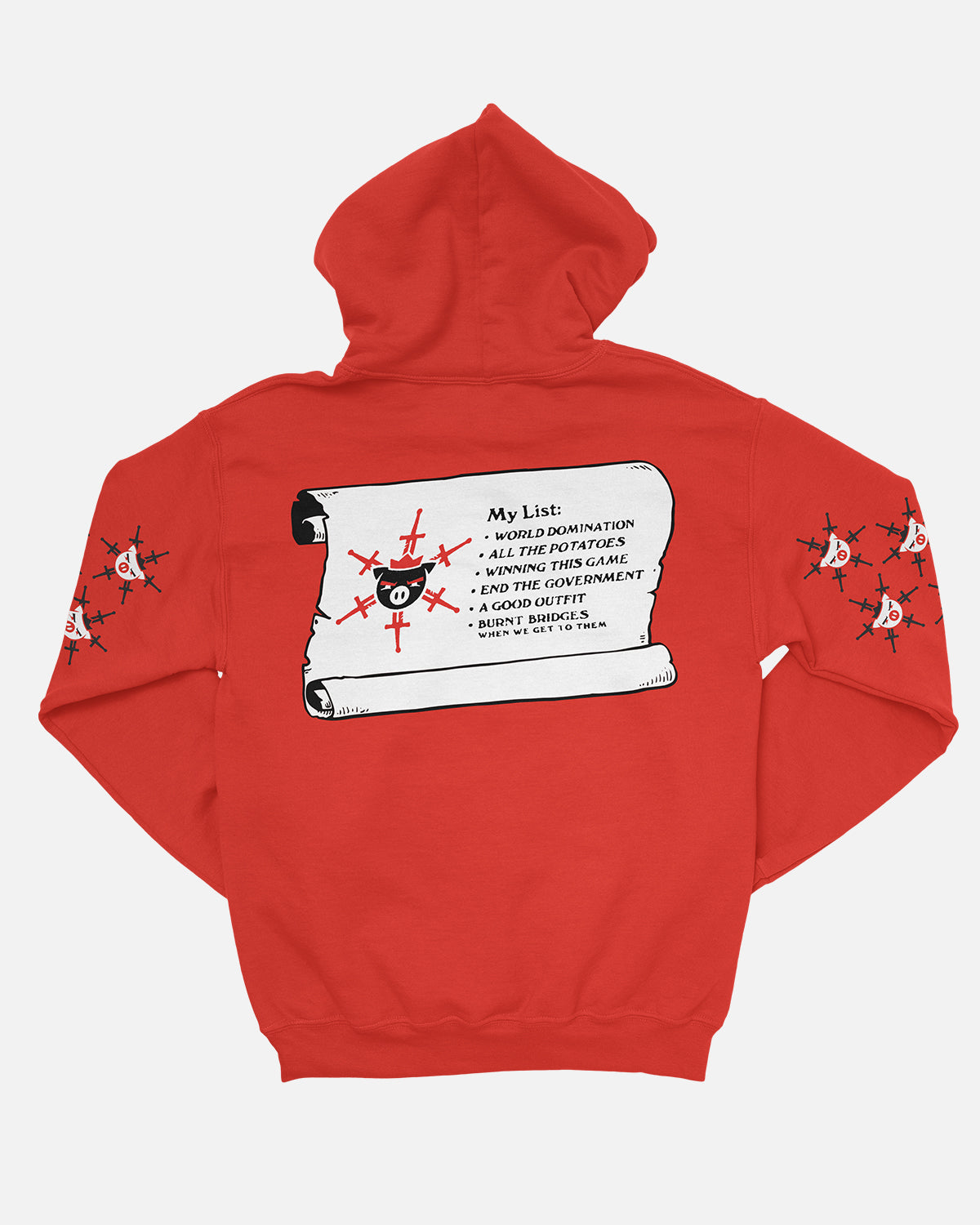 Hey Santa Hoodie (Red)