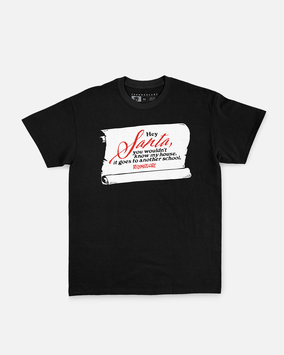 Hey Santa Tee (Black)