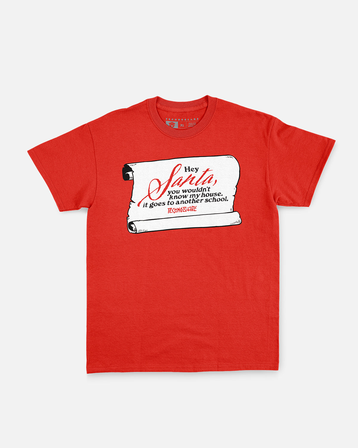 Hey Santa Tee (Red)