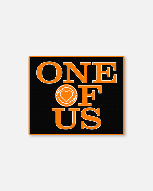 One Of Us Woven Patch