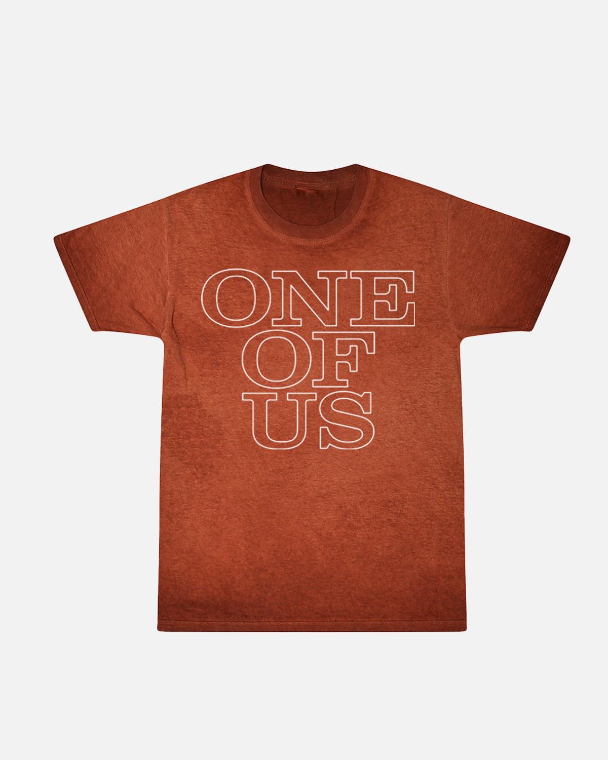 One Of Us Tee (Orange Oil Wash)