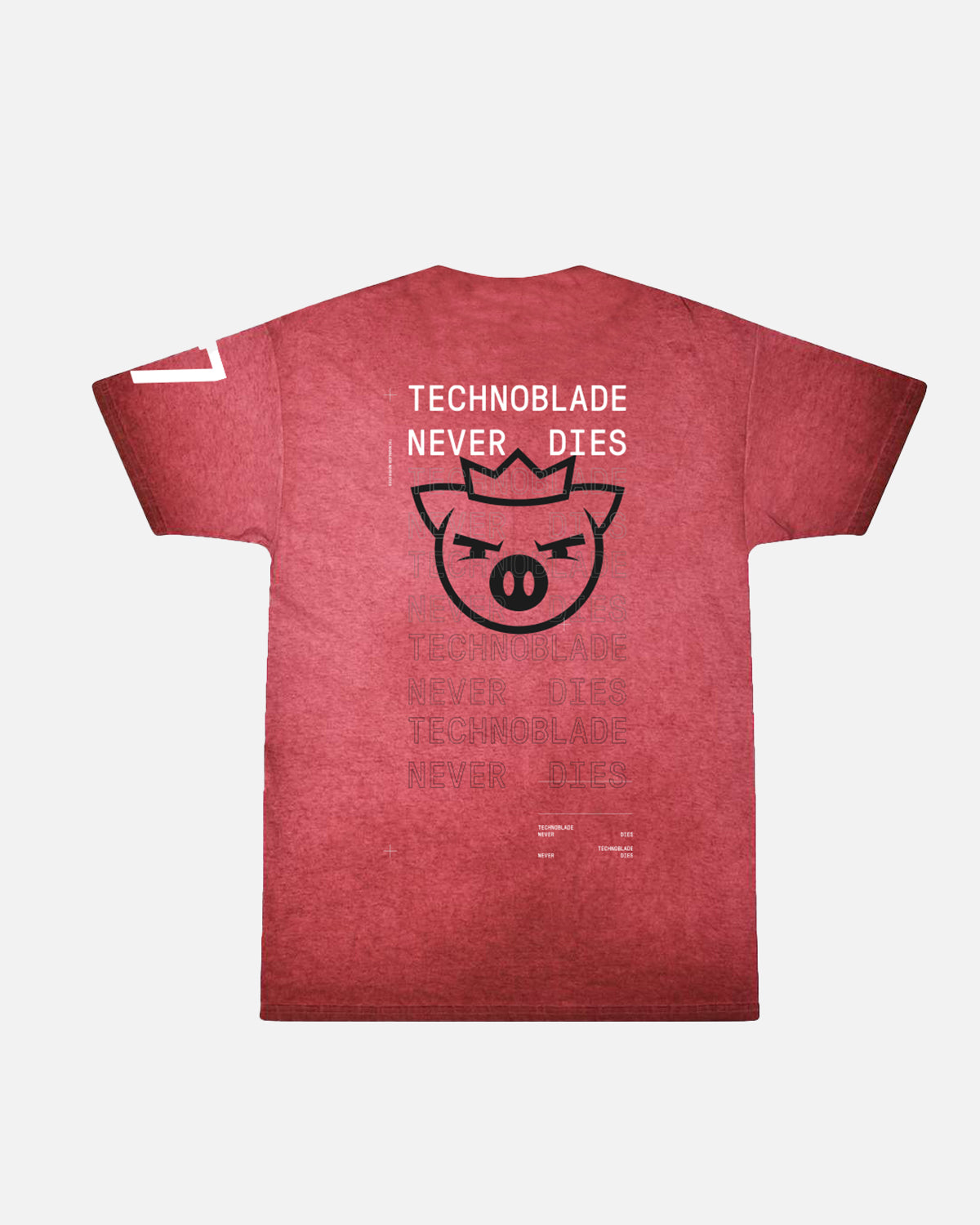 Salute Tee (Techno Pig Pink)