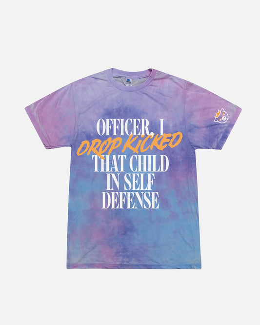 Self Defense Tie Dye Tee (Snowchester Edition)