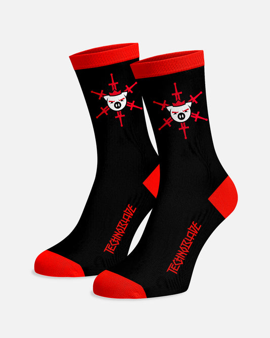 Swordflake Socks (Black)