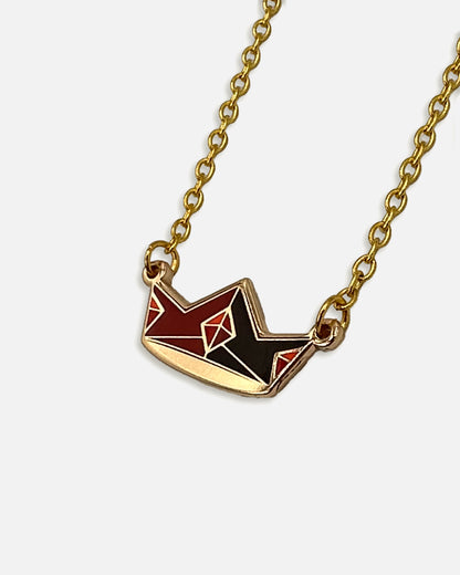 Techno Crown Necklace