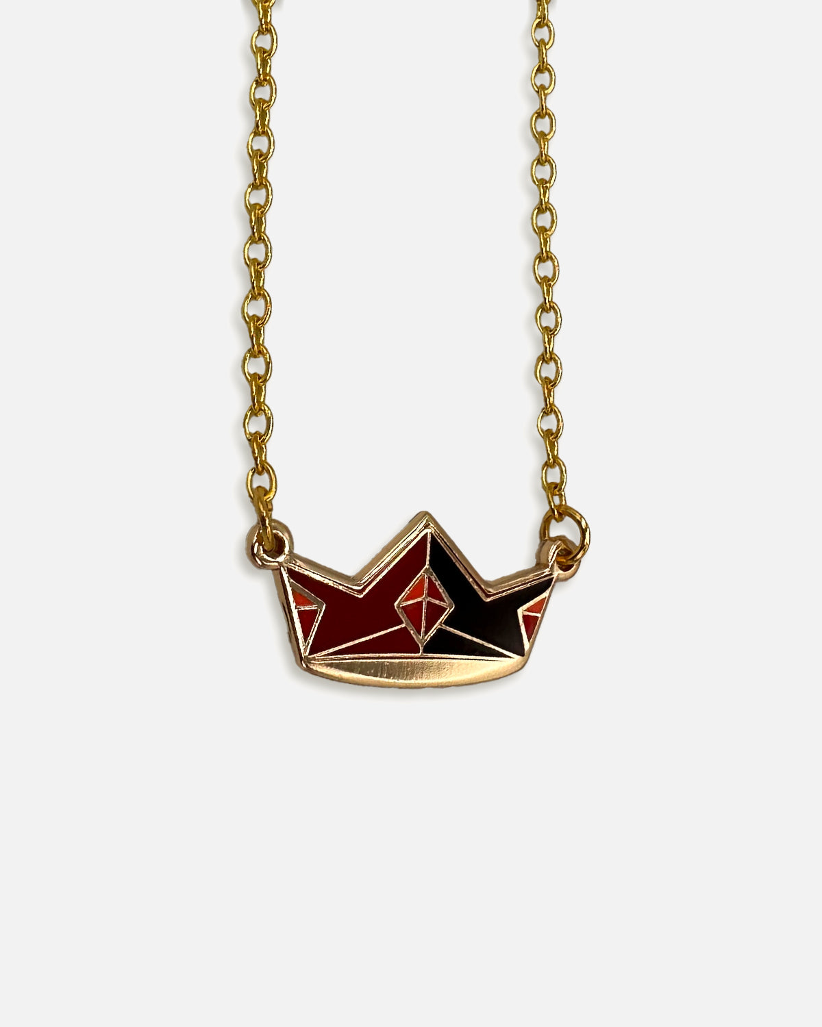 Techno Crown Necklace