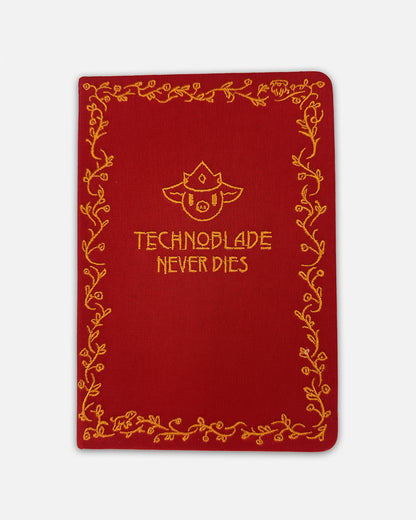 Techno Embroidered Notebook