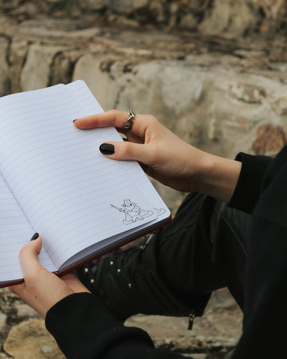 Techno Embroidered Notebook