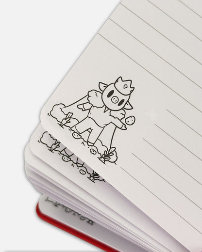 Techno Embroidered Notebook