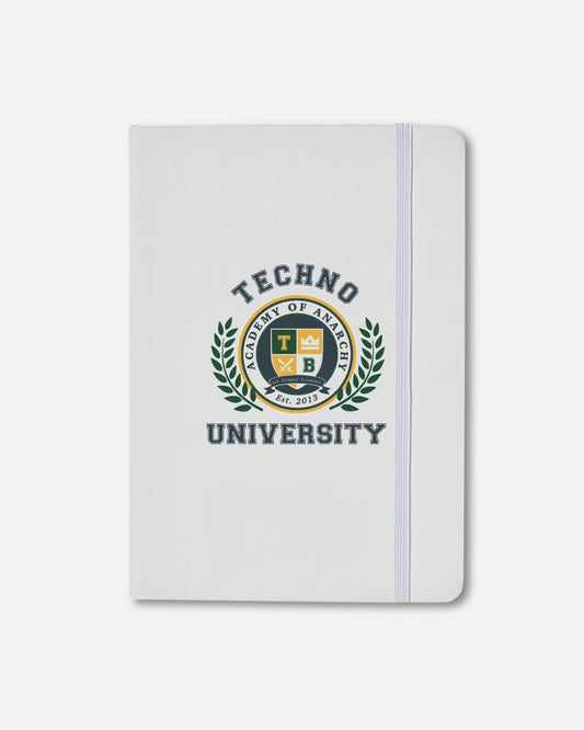 Techno University Notepad (White)