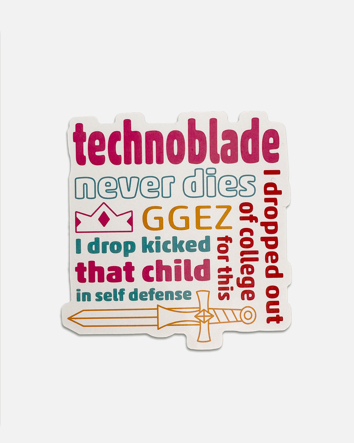 Technoblade x Winterstar Sticker Pack