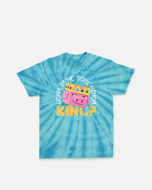 That's A Legend Tie Dye Youth Tee (Spider Turquoise)