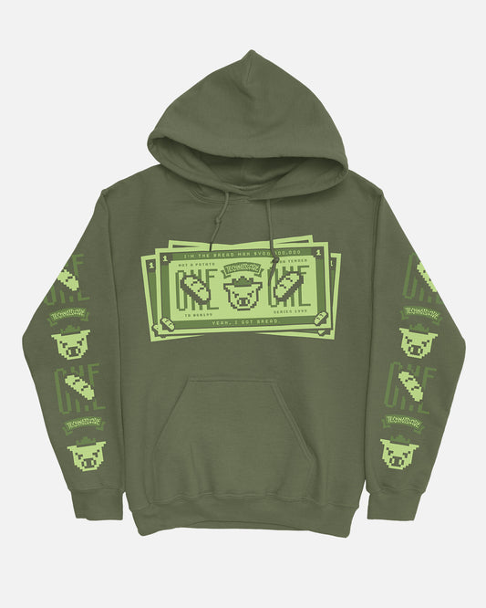 The Bread Man Hoodie (Army Green)