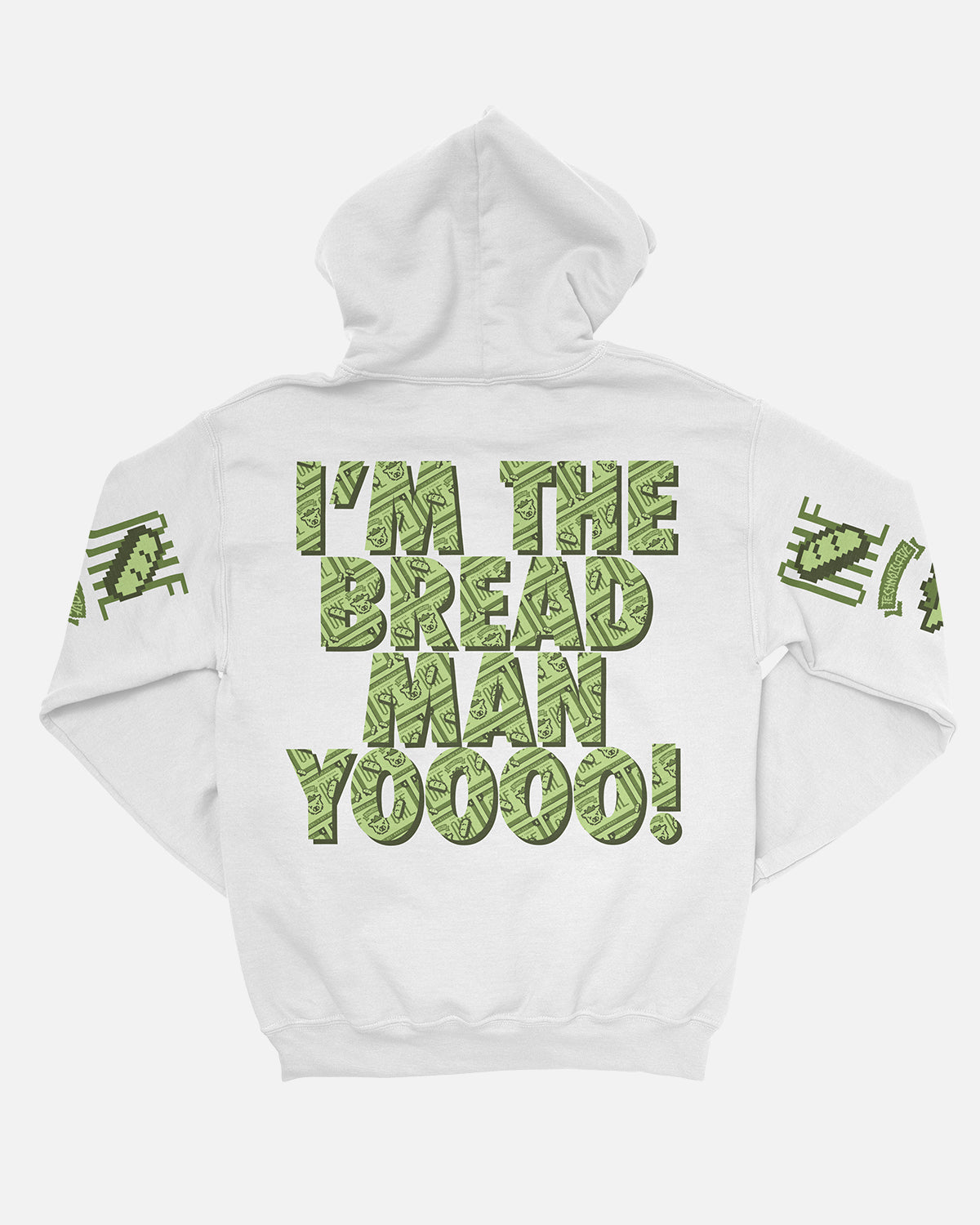 The Bread Man Hoodie (White)
