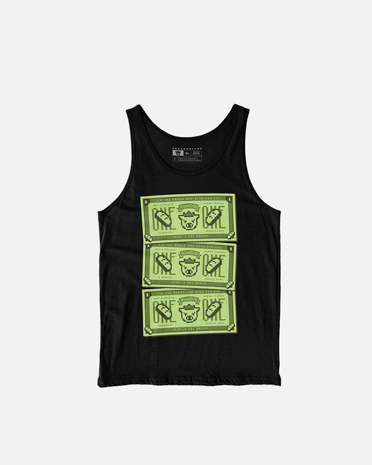 The Bread Man Tank Top (Black)