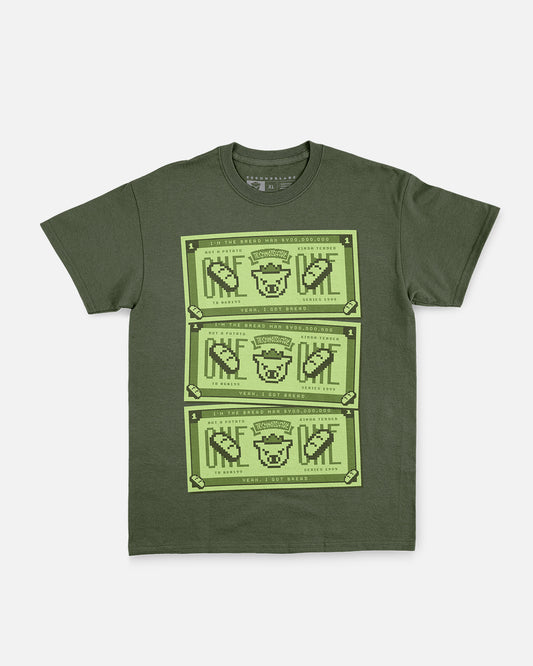 The Bread Man Tee (Army Green)