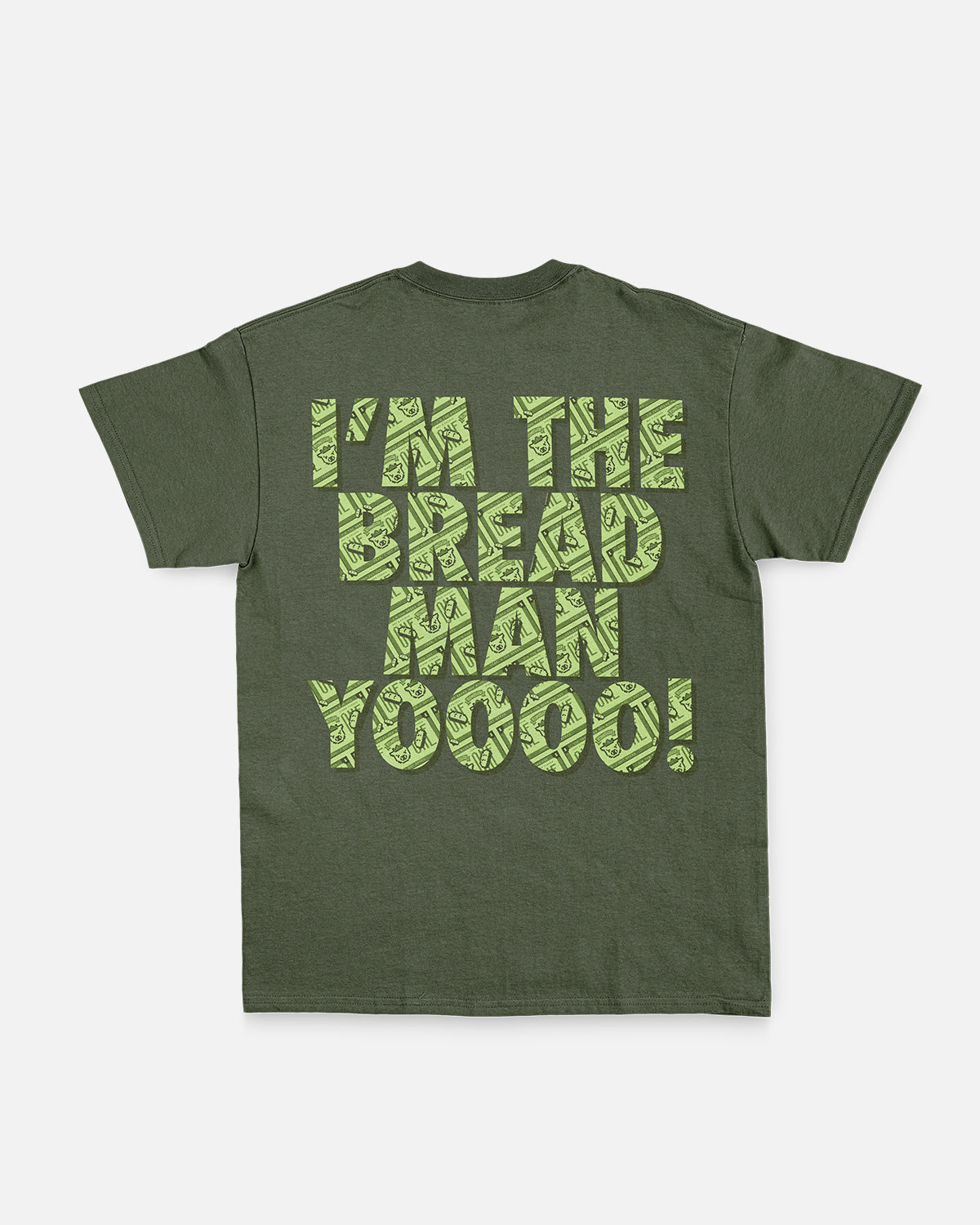 The Bread Man Tee (Army Green)