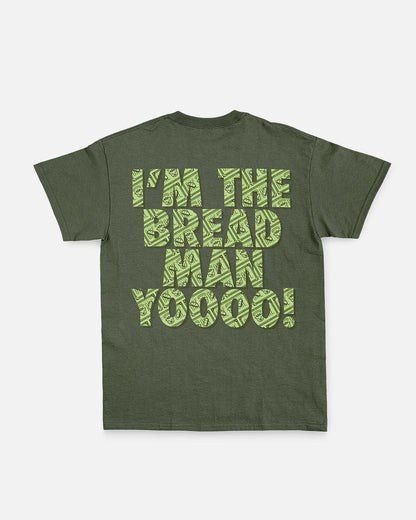The Bread Man Tee (Army Green)