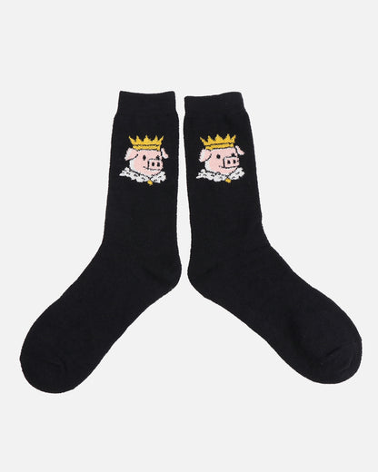 The King Cozy Socks (Black)