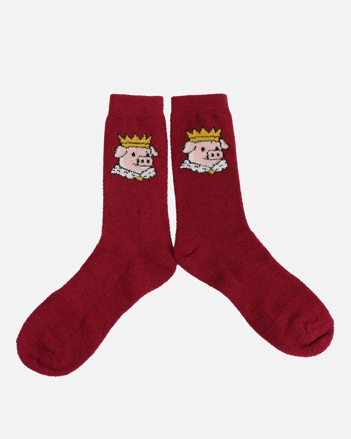 The King Cozy Socks (Red)