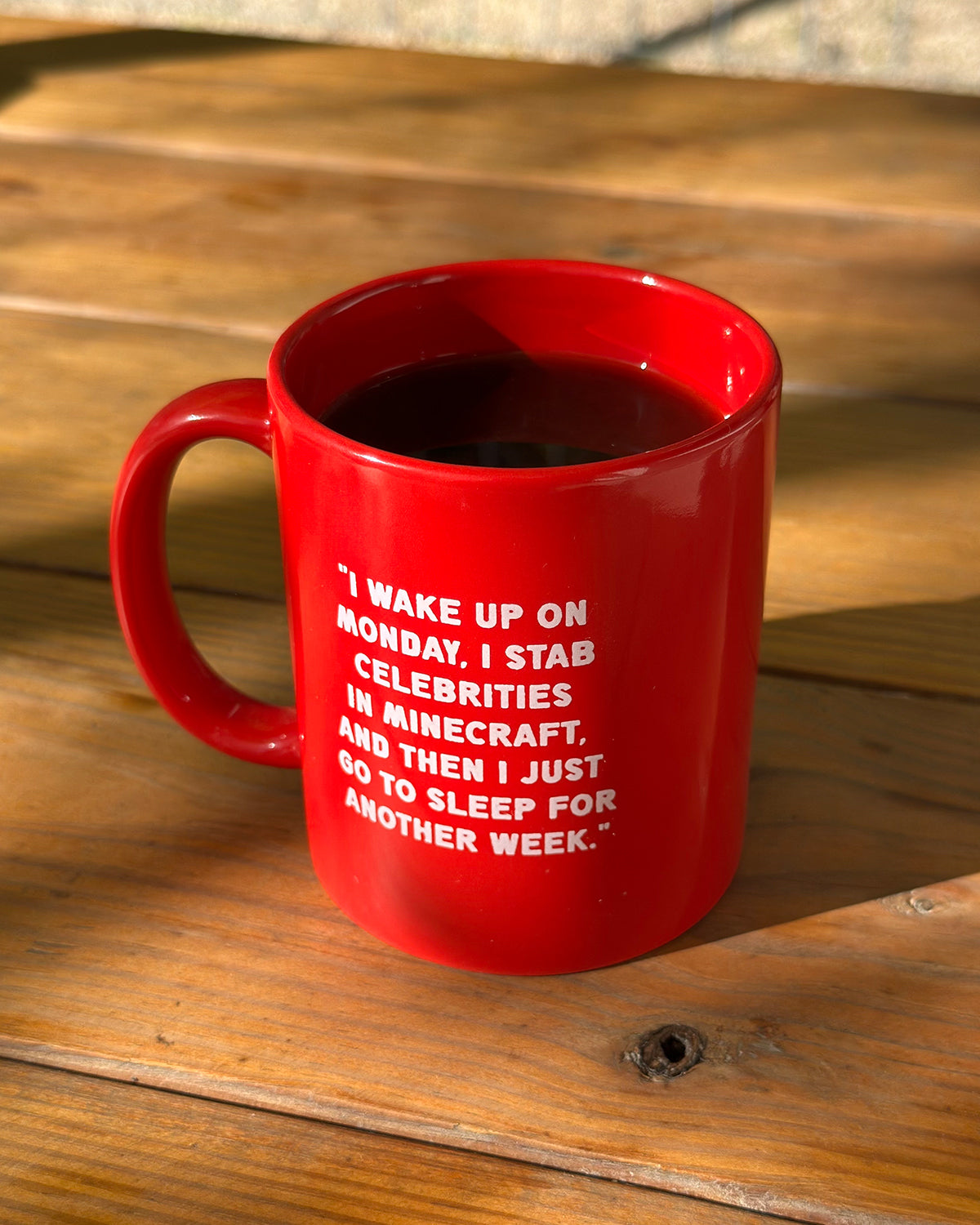 Wake Up Monday Ceramic Coffee Mug